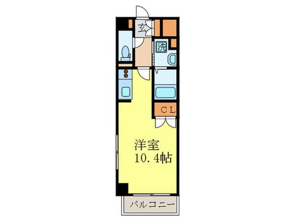 エルスタンザ東別院の物件間取画像